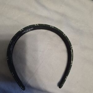 Green Plaid Headband